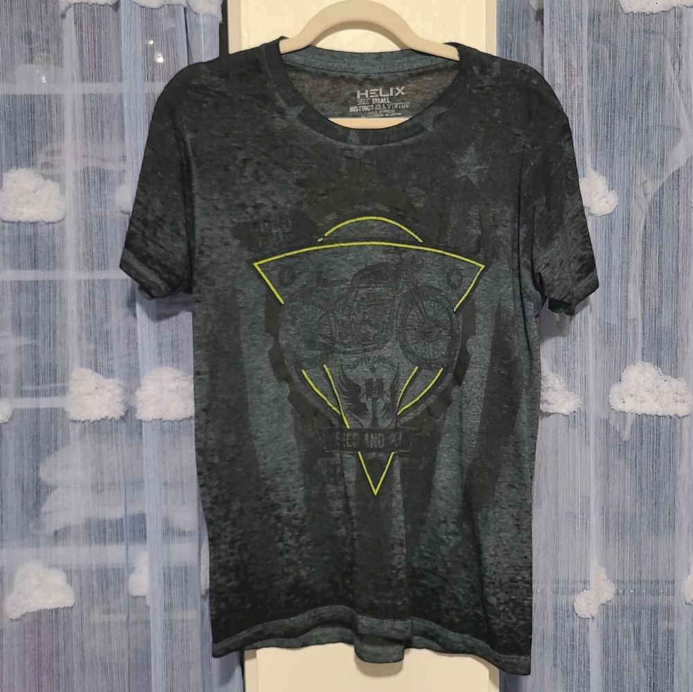 🔆 Helix Motorcycle Graphic Tee